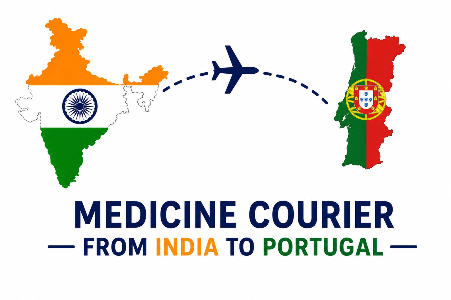 Medicine Courier from India to Portugal - Secure Shipping
